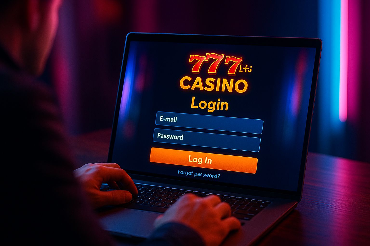 Login no Cassino 777PLUS